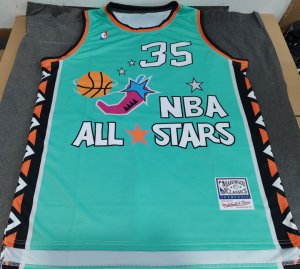 35 Hill 1996 all star game jersey